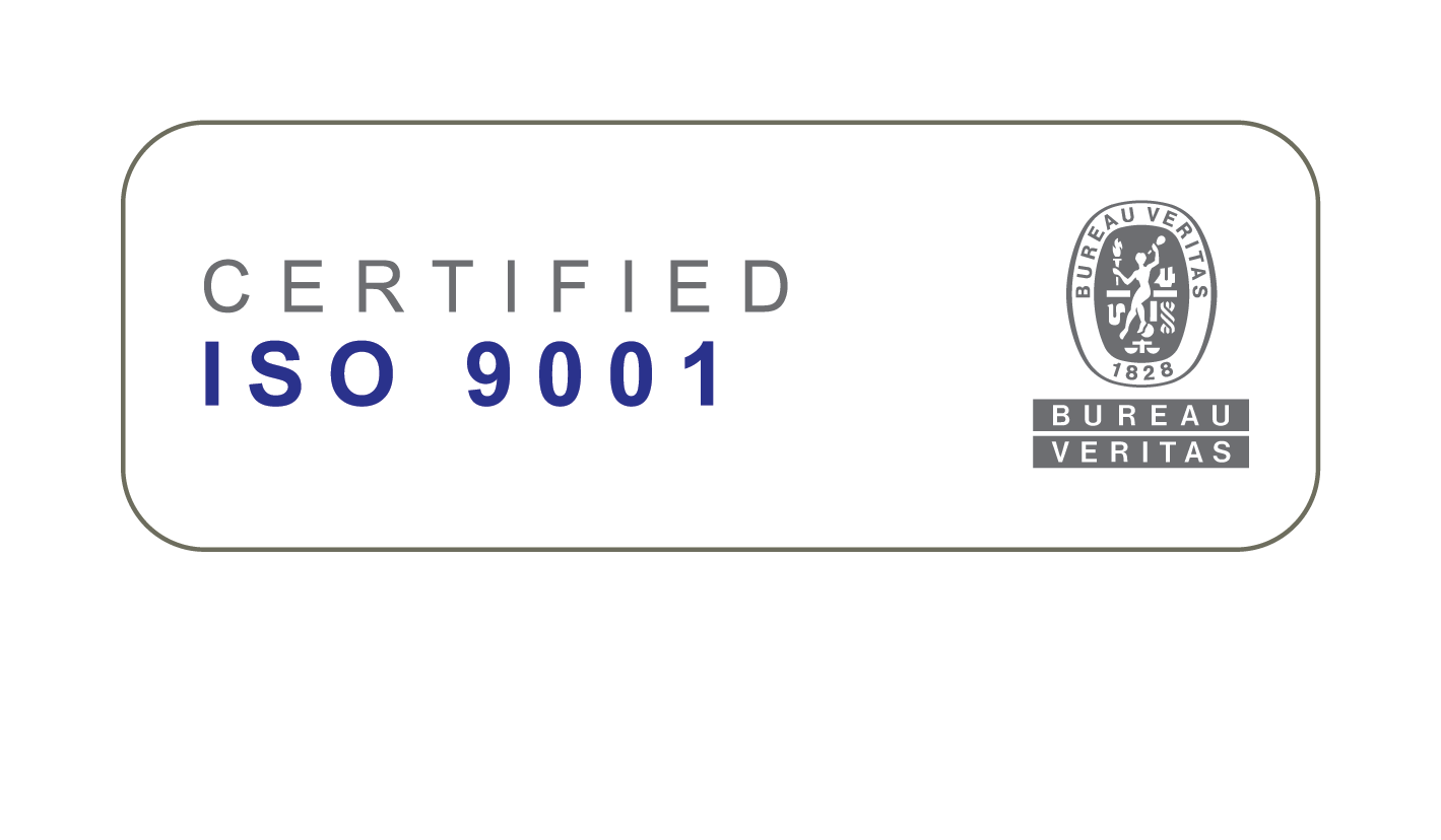 Certified ISO 9001